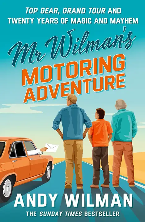 Mr Wilman’s Motoring Adventure: Top Gear, Grand Tour, Clarkson and Me by Andy Wilman_6a19a255268e4.webp خرید و دانلود نسخه کامل کتاب صوتی انگلیسی ماجراجوییهای موتوری آقای ویلمن، اثر اندی ویلمن Mr Wilman's Motoring Adventure: Top Gear, Grand Tour, Clarkson and Me by Andy Wilman - تصویر 1