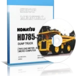 خرید و دانلود نسخه کامل کاتالوگ راهنما (شاپ منوال) دامپتراک کوماتسو مدل HD785-3و HD985-3