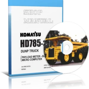 خرید و دانلود نسخه کامل کاتالوگ راهنما (شاپ منوال) دامپتراک کوماتسو مدل HD785-3و HD985-3