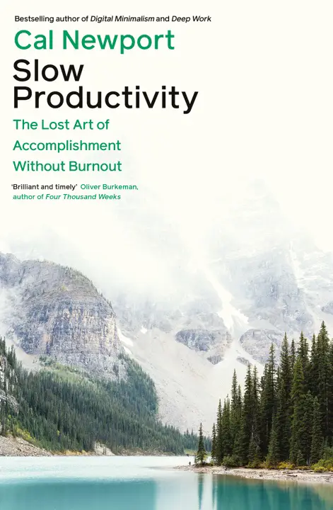 Slow Productivity by Cal Newport_6a160e240b184.webp خرید و دانلود نسخه کامل کتاب صوتی انگلیسی بهرهوری آهسته، اثر کال نیوپورت Slow Productivity by Cal Newport - تصویر 1