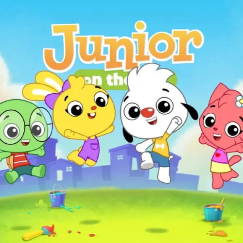خرید و دانلود نسخه کامل کارتون Junior on the Job زبان اصلی | پرورش کودک دوزبانه | انیمیشن زبان اصلی | کارتون آموزشی