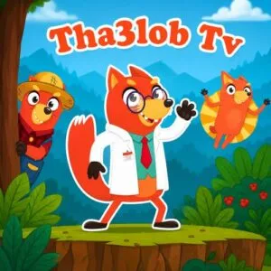 خرید و دانلود نسخه کامل کارتون Tha3lob Tv زبان اصلی | پرورش کودک دوزبانه | انیمیشن زبان اصلی | کارتون آموزشی