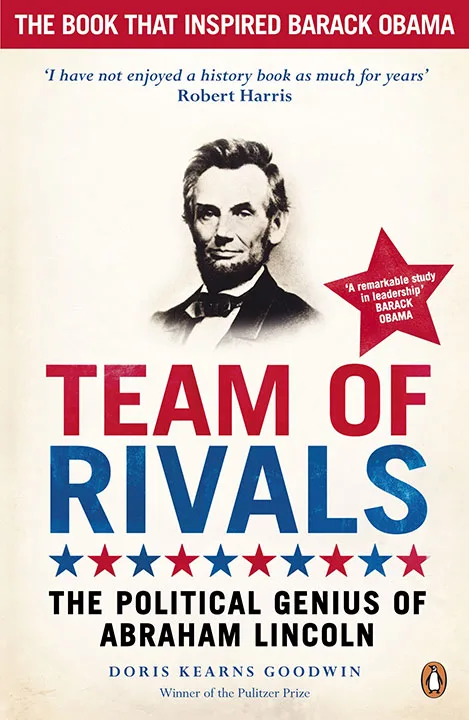 Team of Rivals: The Political Genius of Abraham Lincoln by Doris Kearns Goodwin_69ef4bf37108a.jpeg خرید و دانلود نسخه کامل کتاب صوتی انگلیسی تیم رقبا: نبوغ سیاسی آبراهام لینکلن، اثر دوریس کرنز گودوین Team of Rivals: The Political Genius of Abraham Lincoln by Doris Kearns Goodwin - تصویر 1