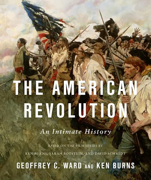 The American Revolution: An Intimate History by Geoffrey C. Ward, Ken Burns_6a113b8052444.webp خرید و دانلود نسخه کامل کتاب صوتی انگلیسی انقلاب آمریکا، اثر جفری سی. وارد، کن برنز The American Revolution: An Intimate History by Geoffrey C. Ward, Ken Burns - تصویر 1