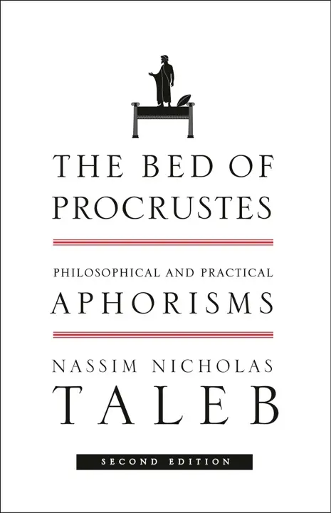 The Bed of Procrustes by Nassim Nicholas Taleb_6a159cc4bc6d4.webp خرید و دانلود نسخه کامل کتاب صوتی انگلیسی تخت پروکروستس، اثر نسیم نیکلاس طالب (از مجموعهی اینسرتو) The Bed of Procrustes by Nassim Nicholas Taleb - تصویر 1