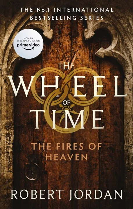 The Fires of Heaven by Robert Jordan_69f27043c788d.jpeg خرید و دانلود نسخه کامل کتاب صوتی انگلیسی آتشهای بهشت، اثر رابرت جردن (از مجموعهی چرخه زمان) The Fires of Heaven by Robert Jordan - تصویر 1