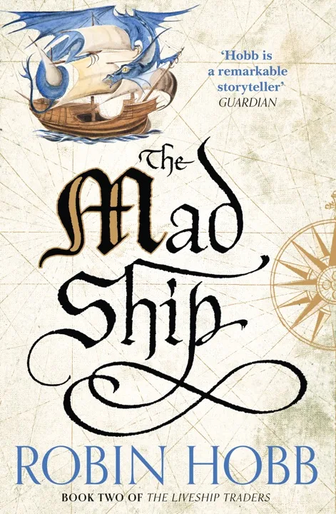 The Mad Ship by Robin Hobb_69edf8f131694.jpeg خرید و دانلود نسخه کامل کتاب صوتی انگلیسی کشتی دیوانه، اثر رابین هاب (از مجموعهی کشتیهای زنده, قلمرو الدرلینگها) The Mad Ship by Robin Hobb - تصویر 1