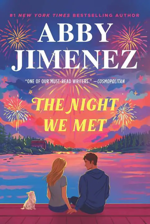 The Night We Met by Abby Jimenez_6a0bdc7dee1f8.webp خرید و دانلود نسخه کامل کتاب صوتی انگلیسی شبی که آشنا شدیم، اثر ابی جیمنز (از مجموعهی بگو به یادم میآوری) The Night We Met by Abby Jimenez - تصویر 1