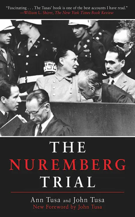 The Nuremberg Trial by Ann Tusa, John Tusa_6a1137af7f47a.webp خرید و دانلود نسخه کامل کتاب صوتی انگلیسی دادگاه نورنبرگ، اثر آن توسا، جان توسا The Nuremberg Trial by Ann Tusa, John Tusa - تصویر 1