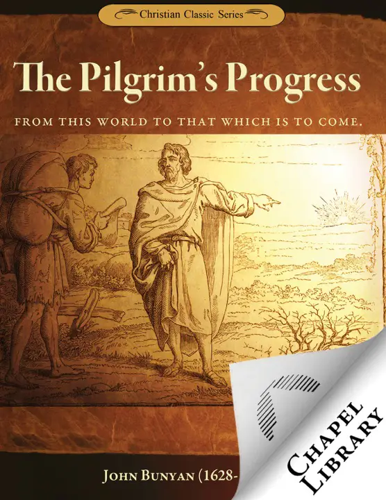 The Pilgrim’s Progress by John Bunyan_6a0edbecb468e.webp خرید و دانلود نسخه کامل کتاب صوتی انگلیسی پیشرفت زائر، اثر جان بانیان The Pilgrim's Progress by John Bunyan - تصویر 1