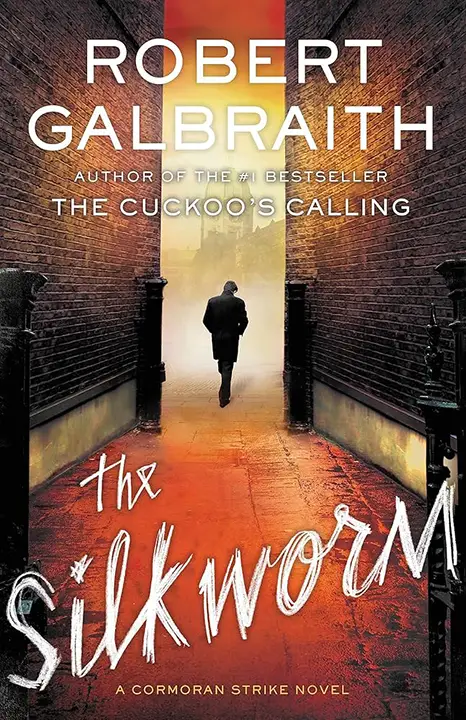 The Silkworm by J. K. Rowling, Robert Galbraith_6a1470c3d7deb.webp خرید و دانلود نسخه کامل کتاب صوتی انگلیسی کرم ابریشم، اثر رابرت گالبریت, جی. کی. رولینگ (از مجموعهی کورمورن استرایک) The Silkworm by J. K. Rowling, Robert Galbraith - تصویر 1
