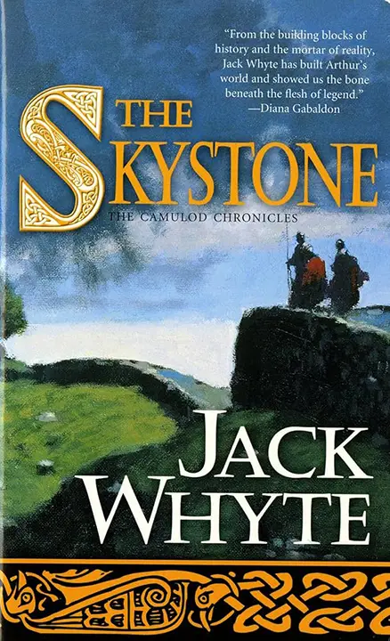 The Skystone by Jack Whyte_6a113e57b0231.webp خرید و دانلود نسخه کامل کتاب صوتی انگلیسی سنگِ آسمانی، اثر جک وایت (از مجموعهی رویدادنامههای کاملود) The Skystone by Jack Whyte - تصویر 1