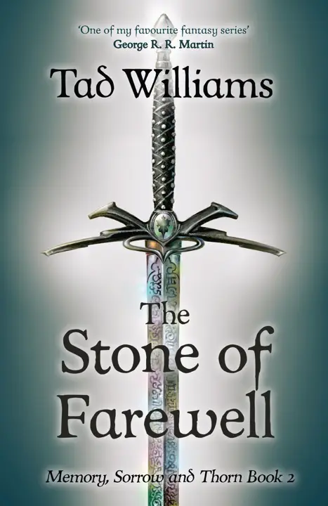 The Stone of Farewell by Tad Williams_6a15449587e57.webp خرید و دانلود نسخه کامل کتاب صوتی انگلیسی سنگ بدرود، اثر تد ویلیامز (از مجموعهی خاطره، اندوه و خار) The Stone of Farewell by Tad Williams - تصویر 1