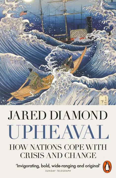 Upheaval by Jared Diamond_6a15966f0ef28.webp خرید و دانلود نسخه کامل کتاب صوتی انگلیسی آشوب، اثر جارد دایموند Upheaval by Jared Diamond - تصویر 1