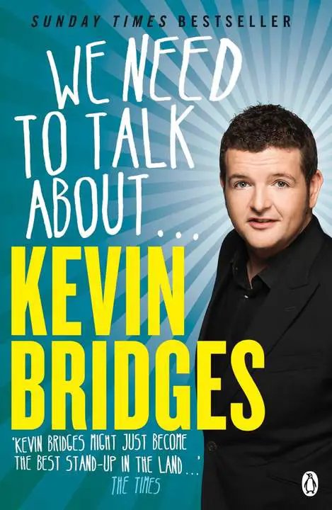 We Need to Talk About… Kevin Bridges by Kevin Bridges_6a0c295e5012f.webp خرید و دانلود نسخه کامل کتاب صوتی انگلیسی باید درباره کوین بریجز صحبت کنیم، اثر کوین بریجز We Need to Talk About... Kevin Bridges by Kevin Bridges - تصویر 1