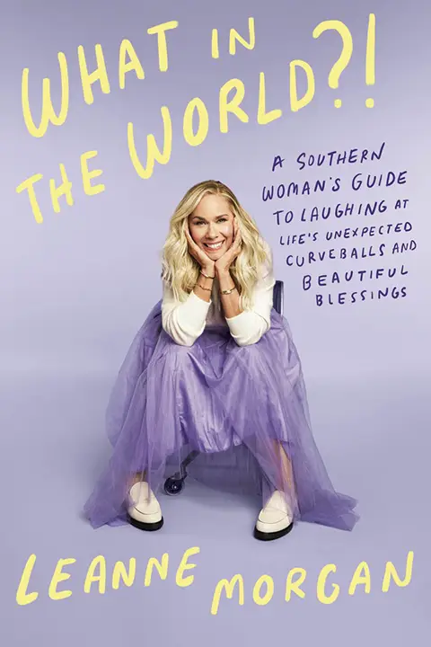 What in the World?: A Southern Woman’s Guide to Laughing at Life’s Unexpected Curveballs by Leanne Morgan_6a0c5eb55e674.webp خرید و دانلود نسخه کامل کتاب صوتی انگلیسی این چه دنیایی است؟، اثر لین مورگان What in the World?: A Southern Woman's Guide to Laughing at Life's Unexpected Curveballs by Leanne Morgan - تصویر 1