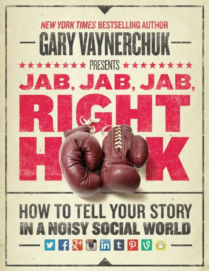 خرید و دانلود نسخه کامل کتاب Jab, Jab, Jab, Right Hook_6a92c252cdaf3.webp خرید و دانلود نسخه کامل کتاب Jab, Jab, Jab, Right Hook