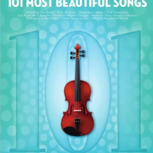 خرید و دانلود نسخه کامل کتاب 101 Most Beautiful Songs for Violin