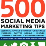 خرید و دانلود نسخه کامل کتاب 500 Social Media Marketing Tips