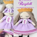 خرید و دانلود نسخه کامل کتاب Crochet Ragdoll: Cute Ragdoll Crochet Patterns