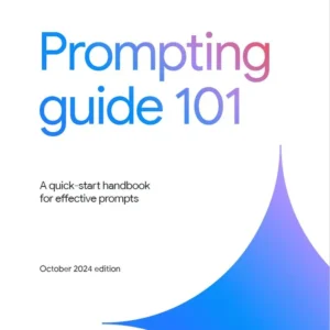 خرید و دانلود نسخه کامل کتاب Google Prompting Guide 101