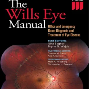 خرید و دانلود نسخه کامل کتاب The Wills Eye Manual: Office and Emergency Room Diagnosis and Treatment of Eye Disease