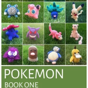 خرید و دانلود نسخه کامل کتاب Pokemon Book One: Written Crochet Patterns