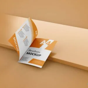 خرید و دانلود موکاپ رایگان کاتالوگ در نمایی زیبا و واقعی