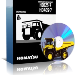 خرید و دانلود نسخه کامل کاتالوگ راهنما (شاپ منوال) دامپتراک کوماتسو مدل HD325-7 و HD405-7