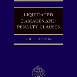 خرید و دانلود نسخه کامل کتاب زبان اصلی Liquidated Damages and Penalty Clauses PDF | دانلود کتاب خارجی