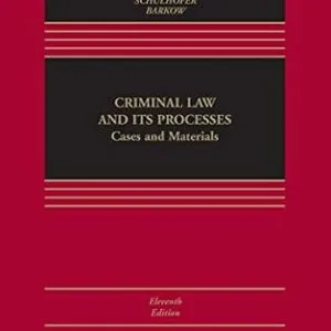 خرید و دانلود نسخه کامل کتاب زبان اصلی Criminal Law and its Processes: Cases and Materials (Aspen Casebook Series) PDF | دانلود کتاب خارجی