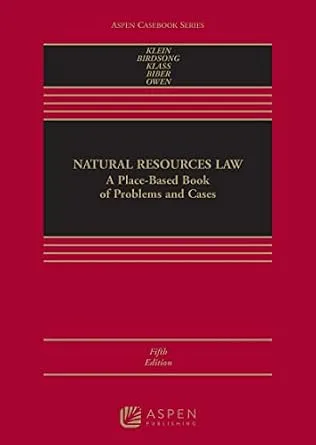 خرید و دانلود نسخه کامل کتاب زبان اصلی Natural Resources Law: A Place-Based Book of Problems and Cases (Aspen Casebook Series) PDF | دانلود کتاب خارجی_6aae7a67f26ef.jpeg خرید و دانلود نسخه کامل کتاب زبان اصلی Natural Resources Law: A Place-Based Book of Problems and Cases (Aspen Casebook Series) PDF | دانلود کتاب خارجی