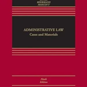 خرید و دانلود نسخه کامل کتاب زبان اصلی Administrative Law: Cases and Materials (Aspen Casebook Series) PDF | دانلود کتاب خارجی