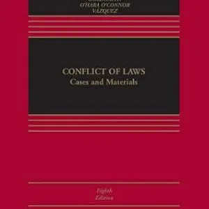 خرید و دانلود نسخه کامل کتاب زبان اصلی Conflict of Laws: Cases and Materials (Aspen Casebook Series) PDF | دانلود کتاب خارجی