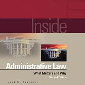 خرید و دانلود نسخه کامل کتاب زبان اصلی Inside Administrative Law: What Matters and Why (Inside Series) PDF | دانلود کتاب خارجی