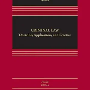 خرید و دانلود نسخه کامل کتاب زبان اصلی Criminal Law: Doctrine, Application, and Practice (Aspen Casebook Series) PDF | دانلود کتاب خارجی