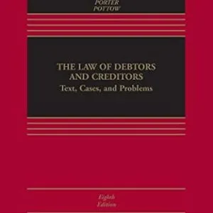 خرید و دانلود نسخه کامل کتاب زبان اصلی Law of Debtors and Creditors: Text, Cases, and Problems (Aspen Casebook Series) PDF | دانلود کتاب خارجی
