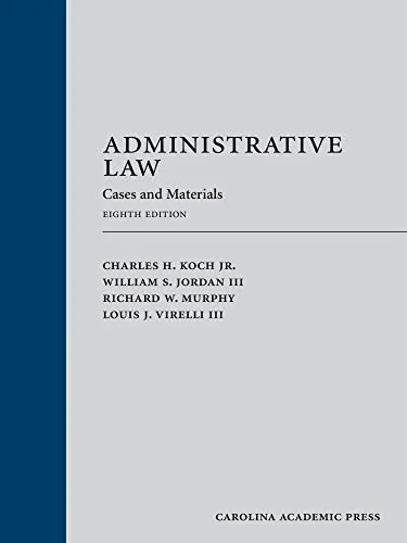 خرید و دانلود نسخه کامل کتاب زبان اصلی Administrative Law: Cases and Materials, Eighth Edition 8th Edition PDF | دانلود کتاب خارجی_6a9675d9c2d06.jpeg خرید و دانلود نسخه کامل کتاب زبان اصلی Administrative Law: Cases and Materials, Eighth Edition 8th Edition PDF | دانلود کتاب خارجی