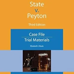 خرید و دانلود نسخه کامل کتاب زبان اصلی State v. Peyton: Case File (NITA) PDF | دانلود کتاب خارجی