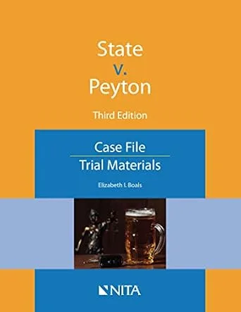 خرید و دانلود نسخه کامل کتاب زبان اصلی State v. Peyton: Case File (NITA) PDF | دانلود کتاب خارجی_6aa7856a2b455.jpeg خرید و دانلود نسخه کامل کتاب زبان اصلی State v. Peyton: Case File (NITA) PDF | دانلود کتاب خارجی