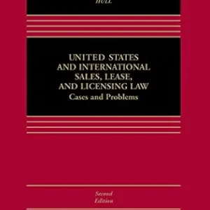 خرید و دانلود نسخه کامل کتاب زبان اصلی U.S. and International Sales, Lease, and Licensing Law: Cases and Problems, Second Edition (Aspen Casebooks) PDF | دانلود کتاب خارجی