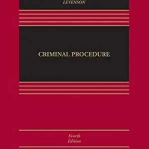 خرید و دانلود نسخه کامل کتاب زبان اصلی Criminal Procedure (Aspen Casebook Series) PDF | دانلود کتاب خارجی