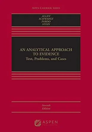 خرید و دانلود نسخه کامل کتاب زبان اصلی Analytical Approach To Evidence: Text, Problems and Cases (Aspen Casebook Series) PDF | دانلود کتاب خارجی_6aa82ecde548d.jpeg خرید و دانلود نسخه کامل کتاب زبان اصلی Analytical Approach To Evidence: Text, Problems and Cases (Aspen Casebook Series) PDF | دانلود کتاب خارجی