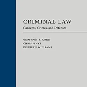 خرید و دانلود نسخه کامل کتاب زبان اصلی Criminal Law: Concepts, Crimes, and Defenses PDF | دانلود کتاب خارجی