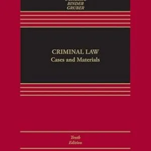 خرید و دانلود نسخه کامل کتاب زبان اصلی Criminal Law: Cases and Materials (Aspen Casebook Series) PDF | دانلود کتاب خارجی