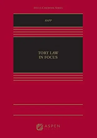 خرید و دانلود نسخه کامل کتاب زبان اصلی Tort Law in Focus (Aspen Casebook Series) PDF | دانلود کتاب خارجی_6aa31b527d404.jpeg خرید و دانلود نسخه کامل کتاب زبان اصلی Tort Law in Focus (Aspen Casebook Series) PDF | دانلود کتاب خارجی