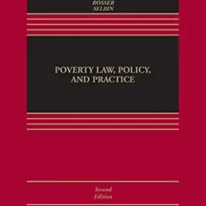 خرید و دانلود نسخه کامل کتاب زبان اصلی Poverty Law, Policy, and Practice: Policy and Practice (Aspen Casebook Series) PDF | دانلود کتاب خارجی