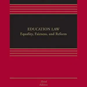 خرید و دانلود نسخه کامل کتاب زبان اصلی Education Law: Equality, Fairness, and Reform (Aspen Casebook Series) PDF | دانلود کتاب خارجی
