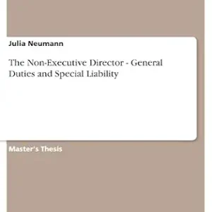 خرید و دانلود نسخه کامل کتاب زبان اصلی The Non-Executive Director – General Duties and Special Liability PDF | دانلود کتاب خارجی