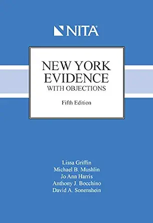خرید و دانلود نسخه کامل کتاب زبان اصلی New York Evidence with Objections (NITA) PDF | دانلود کتاب خارجی_6aaa089b45d0e.webp خرید و دانلود نسخه کامل کتاب زبان اصلی New York Evidence with Objections (NITA) PDF | دانلود کتاب خارجی